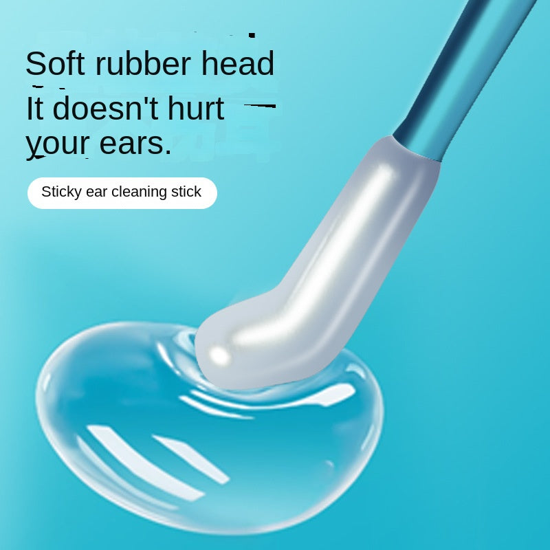 Sticky Ear Stick, Sticky Ear-picking Disposable Ear-picking Tool, Children's Ear-cleaning Ear-picking Spoon That Does Not Hurt The Ears
