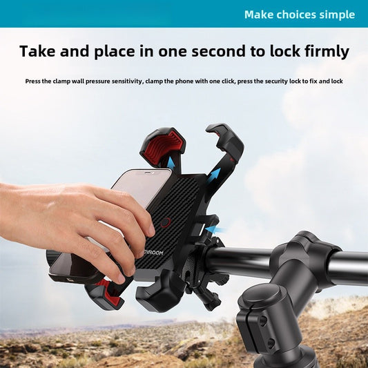 Joyroom Universal Bike Mount Holder Outdoor New Release For 4.7-7 Inch Mobile Phones Motorcycle Fixed Bracket Lazy Support