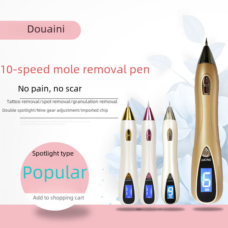 Mole Pen Machine Face Scab Machine Mole Mole Mole Pen Beauty Instrument Charging Fluorescent Lamp Test