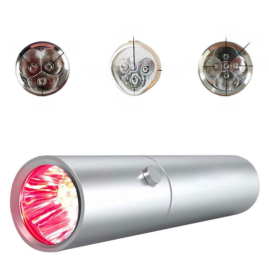 3 Light Source 4 Light Source 5 Light Source Red Infrared Physiotherapy Lamp Portable Flashlight