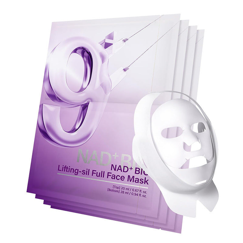 Facial Chin Firming Collagen Mask Full Face Lifting NAD+BIO No.9 Sheet Mask